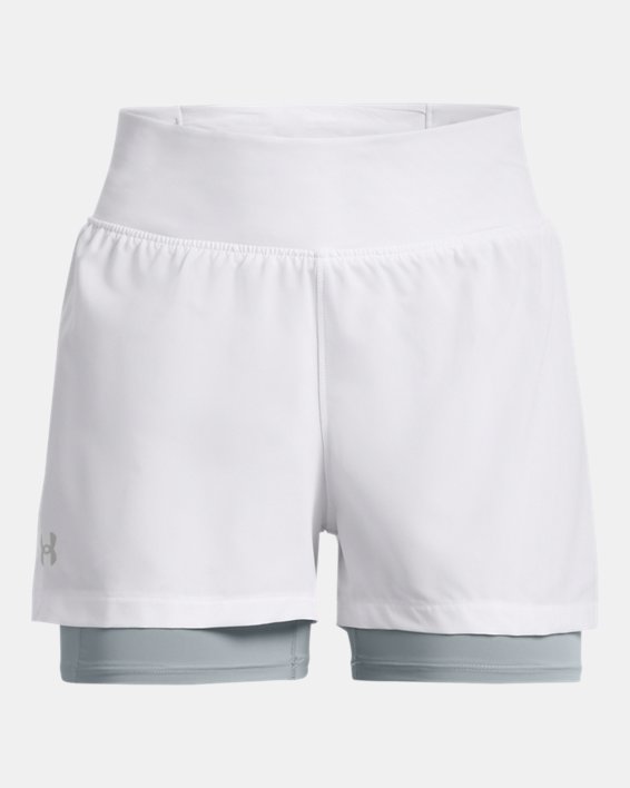 UA Run Stamina 2-in-1-Shorts für Damen, White, pdpMainDesktop image number 7